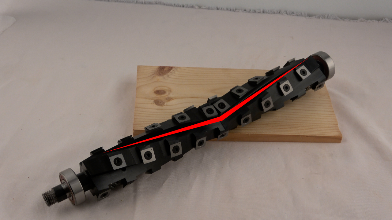 What's So Special About the V-Spiral Cutterhead?