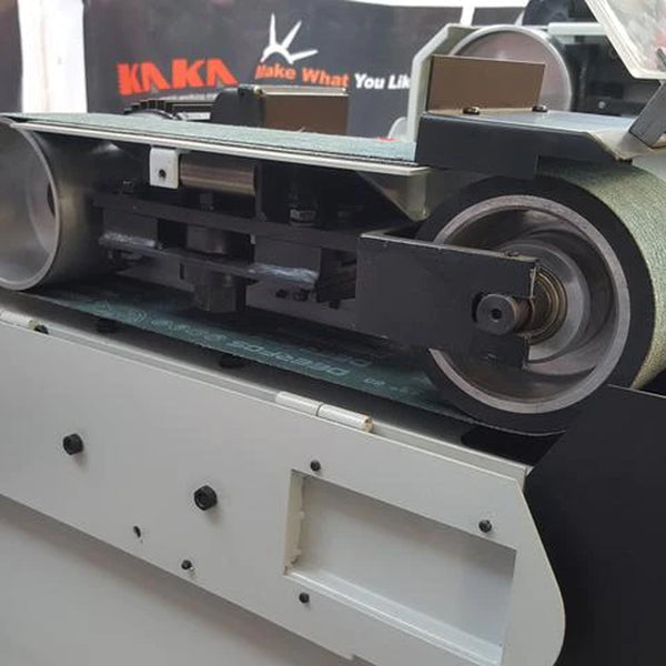 BG-4 4"x48" Belt Grinder, High Speed Belt Grinder 110V-60HZ-1PH - Sheartak Tools
