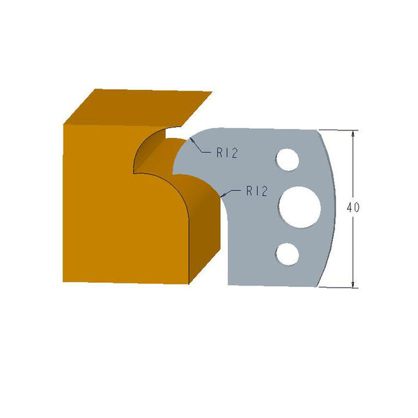 Sheartak Profile Knives 80320005 for Shaper Cutters - Sheartak Tools