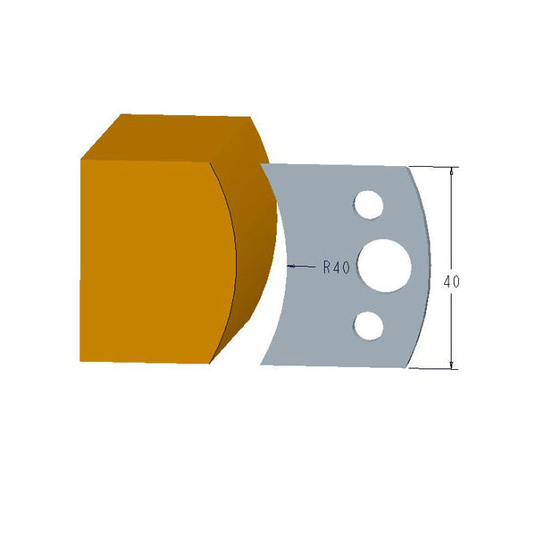 Sheartak Profile Knives 80320008 for Shaper Cutters - Sheartak Tools