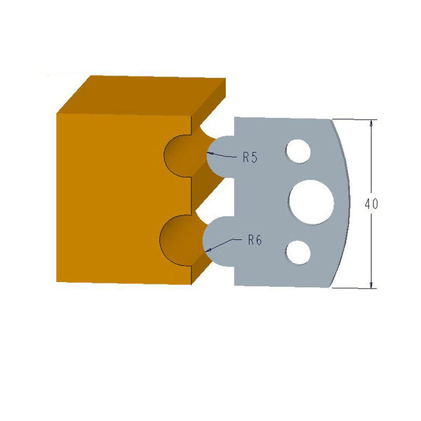 Sheartak Profile Knives 80320030 for Shaper Cutters - Sheartak Tools