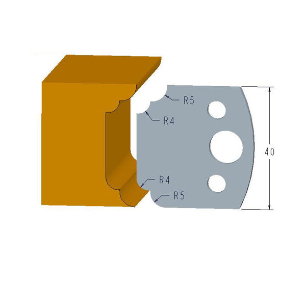 Sheartak Profile Knives 80320042 for Shaper Cutters - Sheartak Tools