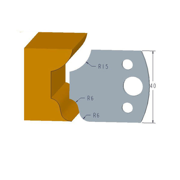 Sheartak Profile Knives 80320044 for Shaper Cutters - Sheartak Tools