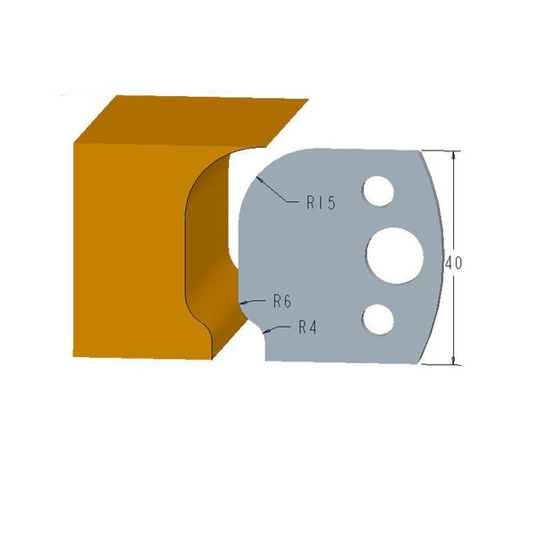 Sheartak Profile Knives 80320047 for Shaper Cutters - Sheartak Tools