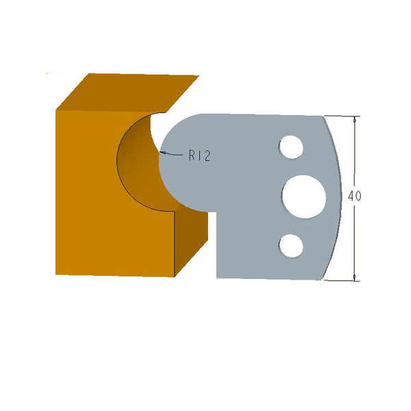 Sheartak Profile Knives 80320058 for Shaper Cutters - Sheartak Tools