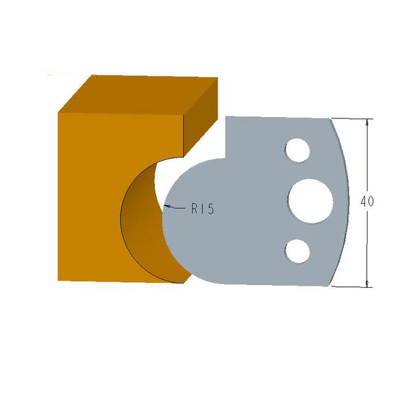 Sheartak Profile Knives 80320065 for Shaper Cutters - Sheartak Tools