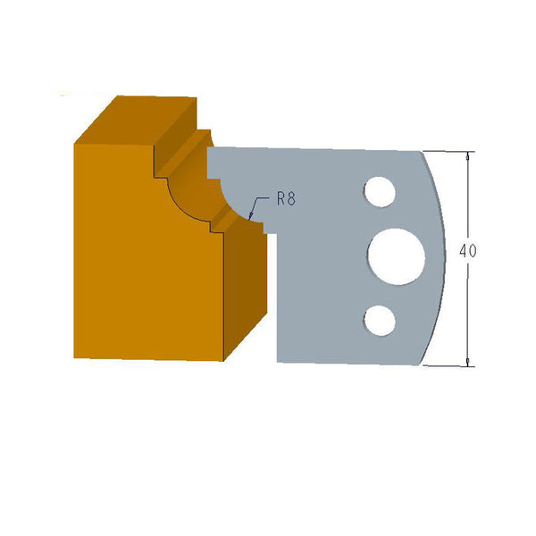 Sheartak Profile Knives 80320067 for Shaper Cutters - Sheartak Tools