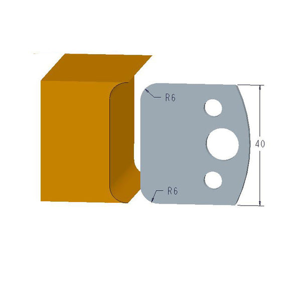 Sheartak Profile Knives 80320069 for Shaper Cutters - Sheartak Tools