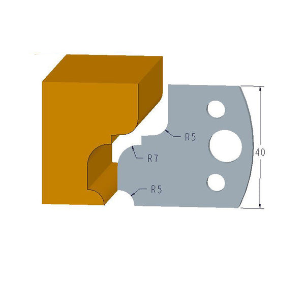 Sheartak Profile Knives 80320082 for Shaper Cutters - Sheartak Tools