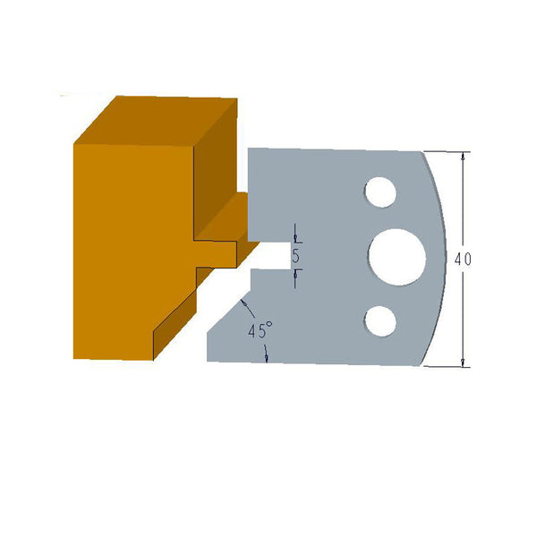 Sheartak Profile Knives 80320083 for Shaper Cutters - Sheartak Tools