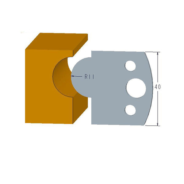 Sheartak Profile Knives 80320093 for Shaper Cutters - Sheartak Tools