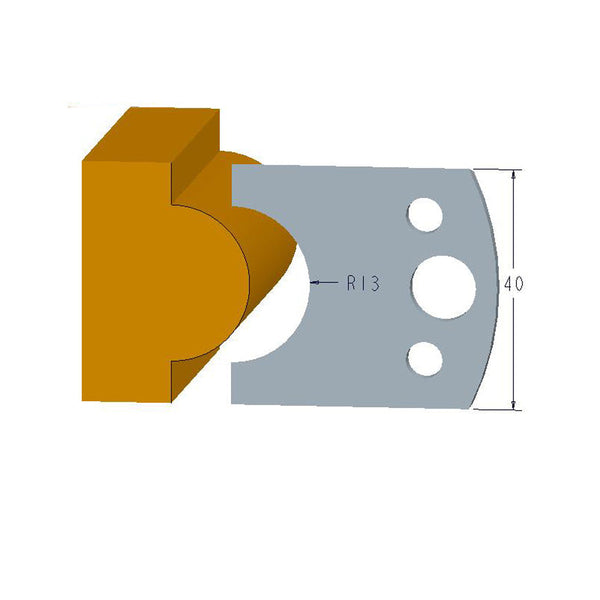 Sheartak Profile Knives 80320119 for Shaper Cutters - Sheartak Tools