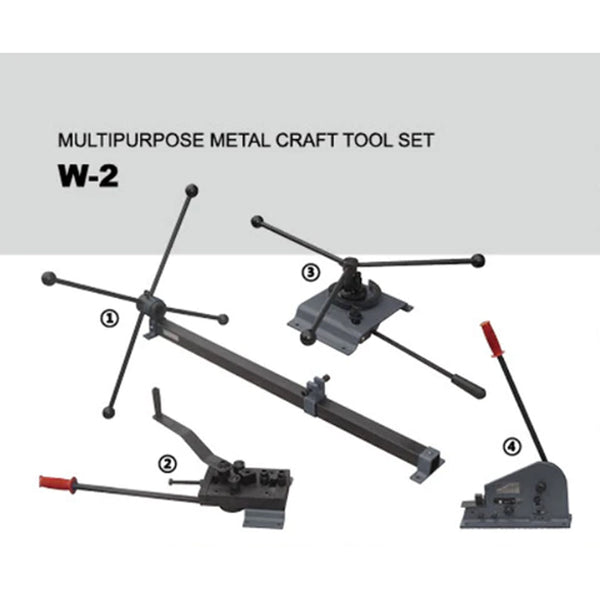 W-2 Multipurpose Metal Craft Tool Set - Sheartak Tools