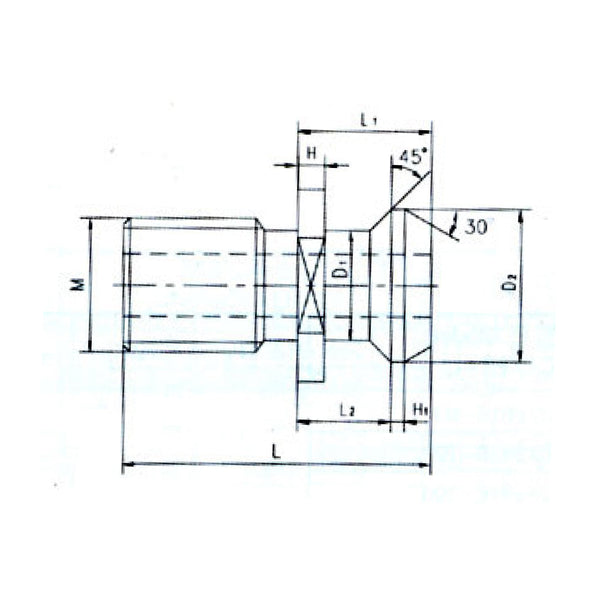 ANSI/ASME B5 50-1985 Retention Knob - Sheartak Tools