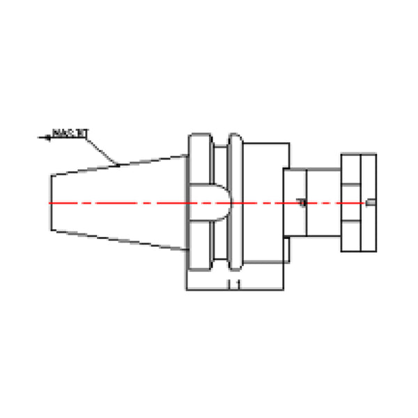 BT Shell Mill Arbor - Sheartak Tools