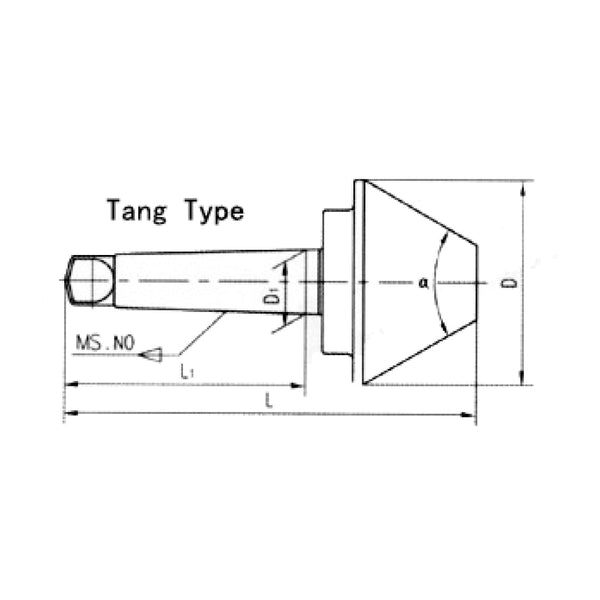 Bull Nose Center - Sheartak Tools