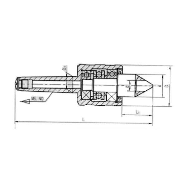 Carbide Tipped Medium-Duty Center - Sheartak Tools