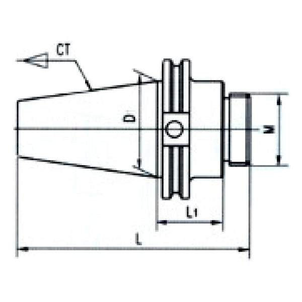 Cat Boring Shank - Sheartak Tools