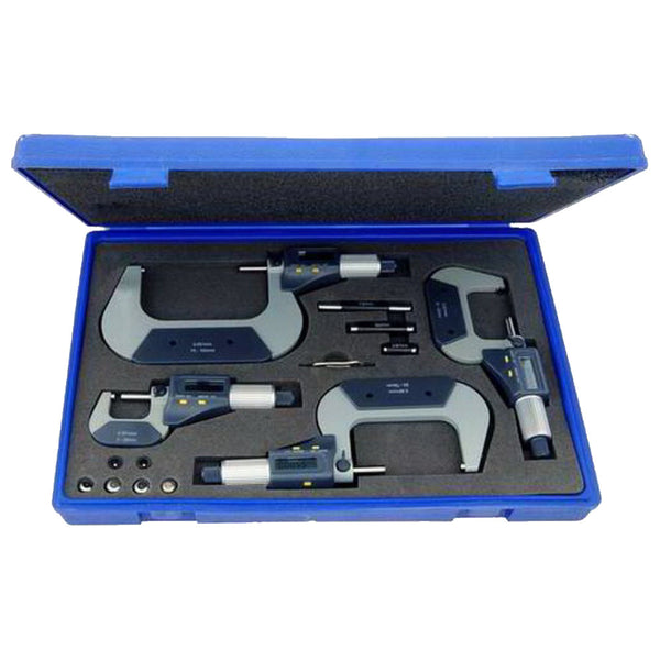 Double Display Digit Micrometer Set - Sheartak Tools