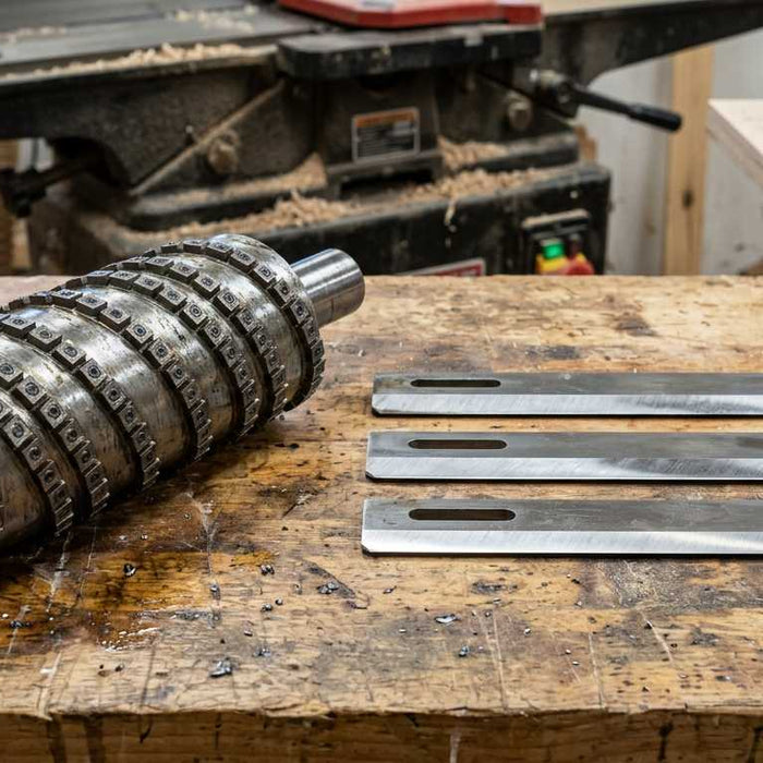 Spiral Cutterhead vs Straight Knives