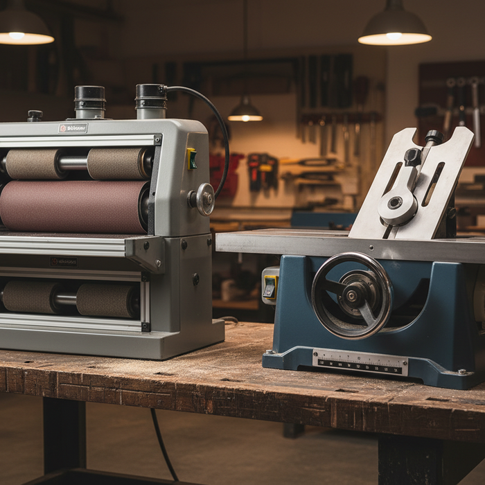 Drum Sander vs Planer