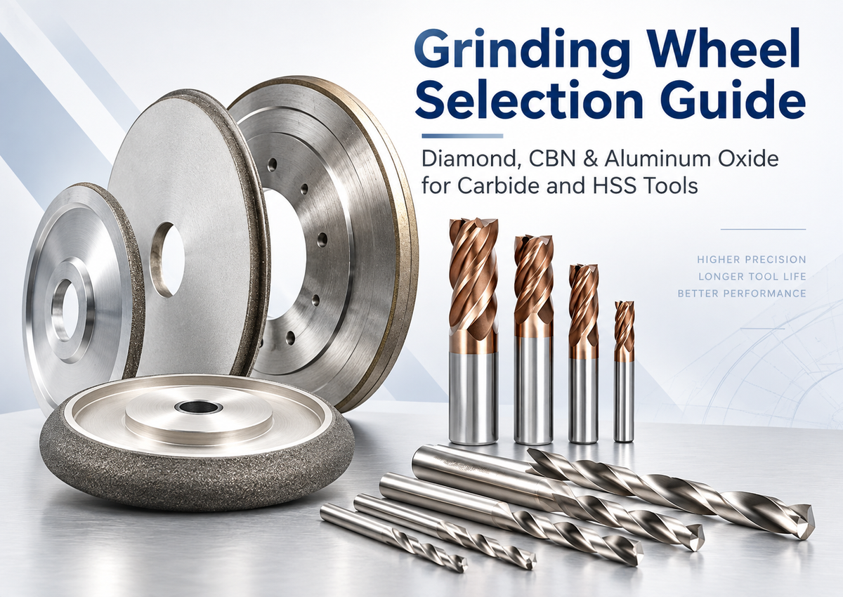How to Select the Correct Grinding Wheel for Cutting Tools