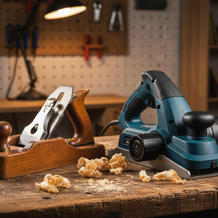 Hand Planer vs Electric Planer