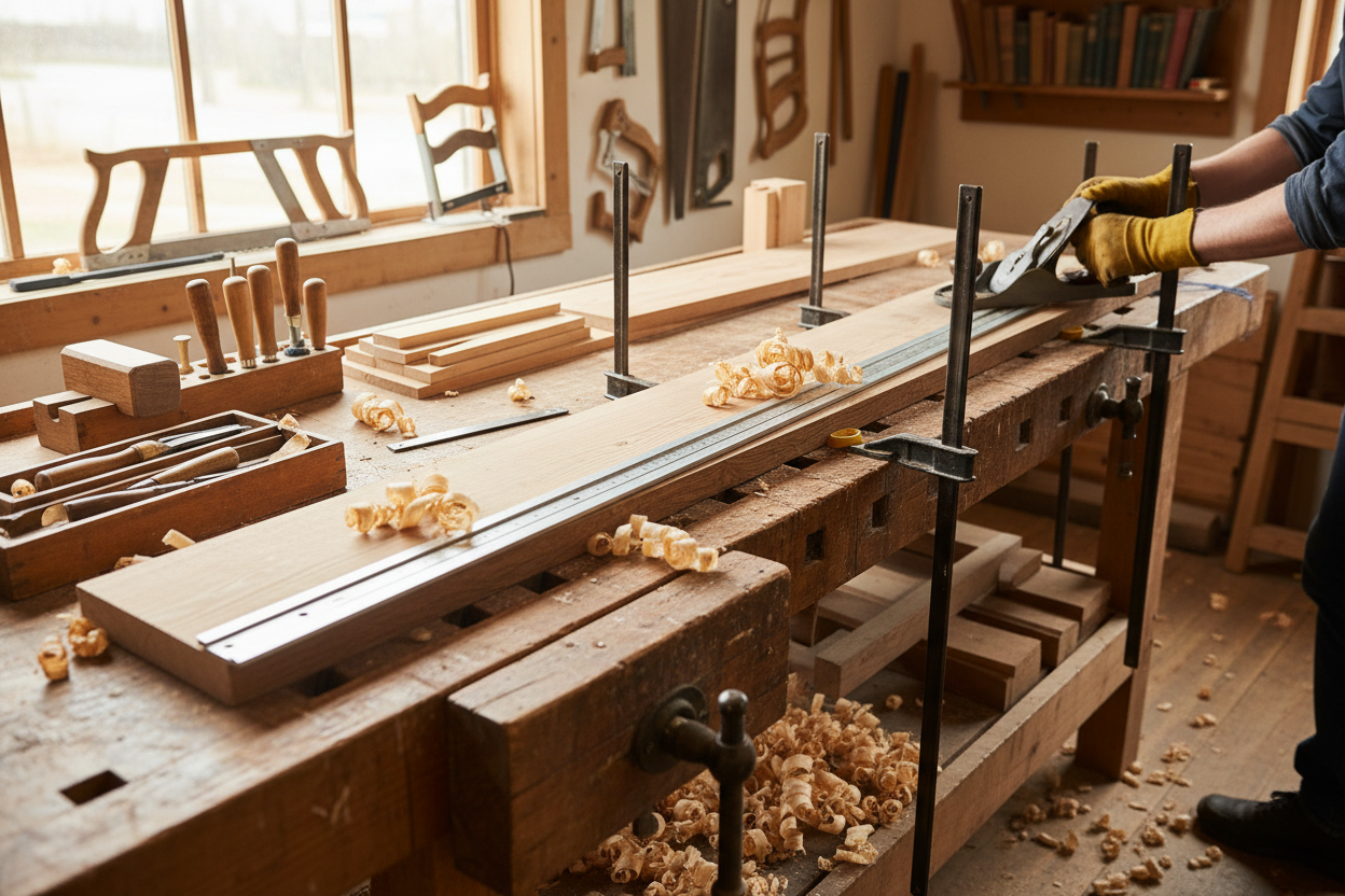 How to Joint Wood Without a Jointer: 5 Methods That Work
