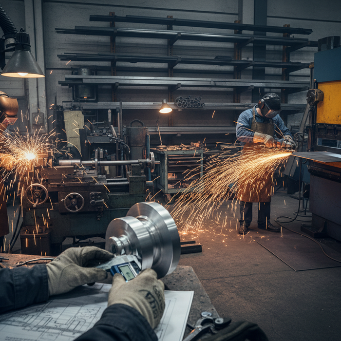 Main Metalworking Techniques: Cutting, Forming, Joining & Finishing