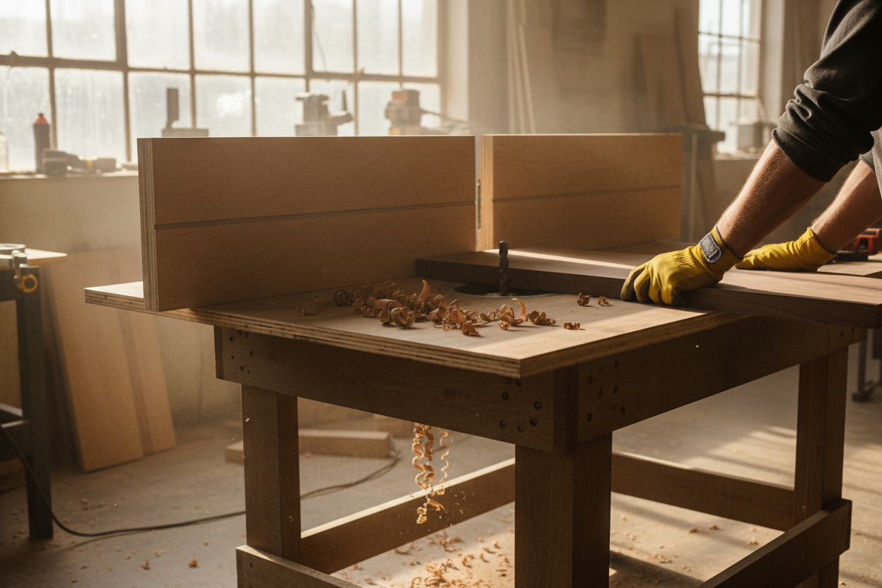 Using a Router Table as a Jointer: Setup, Bits and Limitations
