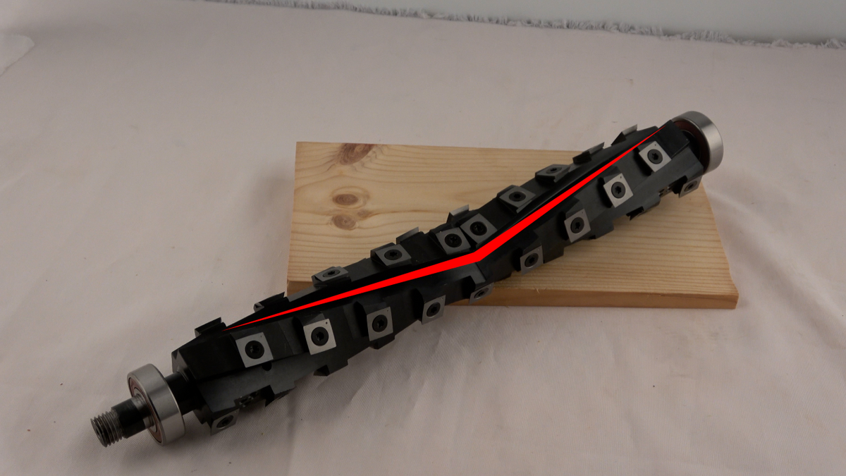 What's So Special About the V-Spiral Cutterhead?