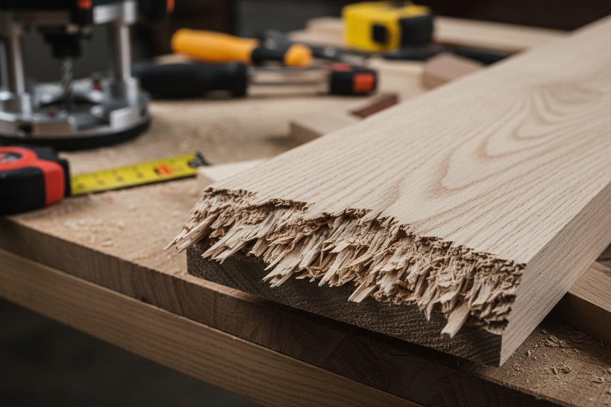 Wood Tearout