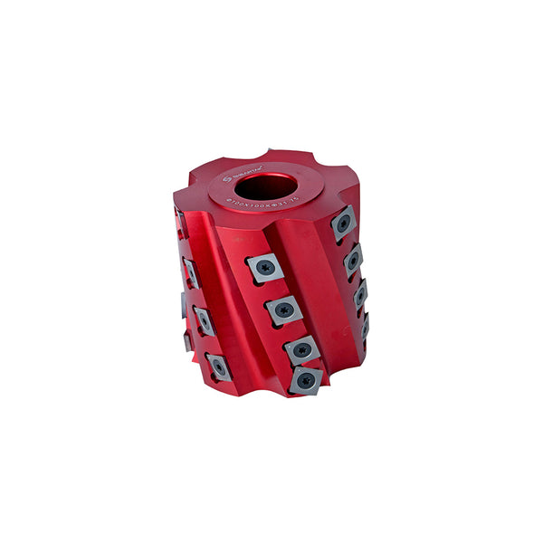 Sheartak 100mm ODx100mm CLx1-1/4" Bore Spiral Moulder Head 6 wings