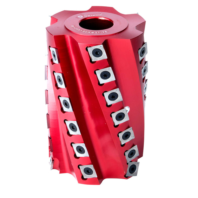 Sheartak 100mm ODx150mm CLx35mm Bore Spiral Moulder Head 6 wings