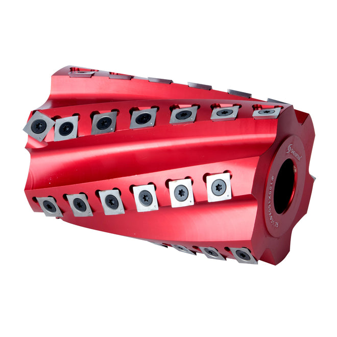 Sheartak 100mm ODx150mm CLx1-1/4" Bore Spiral Moulder Head 6 wings