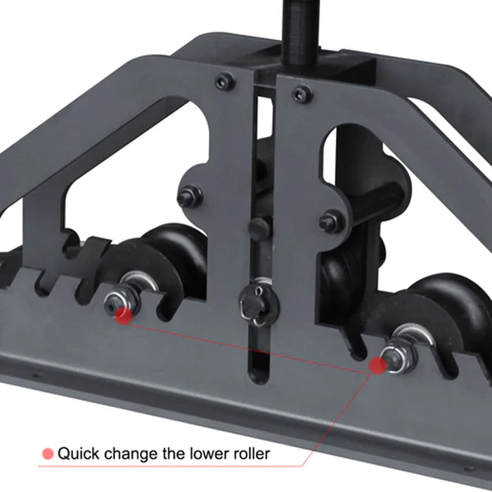 TR-60L Manual Tube Pipe Roller Bender (Rollers Not Included)