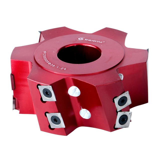 Sheartak 125mm ODx50mm CLx1-1/2" Bore Spiral Moulder Head 6 wings