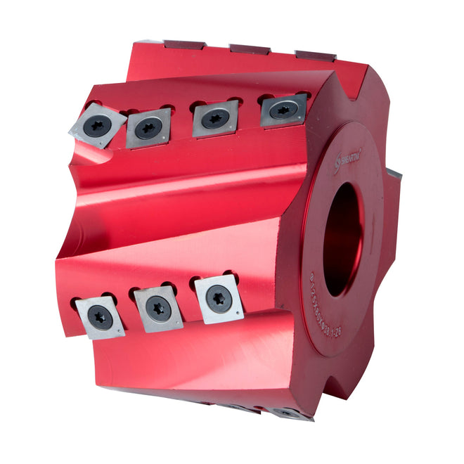 Sheartak 125mm ODx80mm CLx1-1/2" Bore Spiral Moulder Head 6 wings