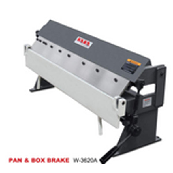 W-3620A 36" 20 Gauge Pan & Box Brake
