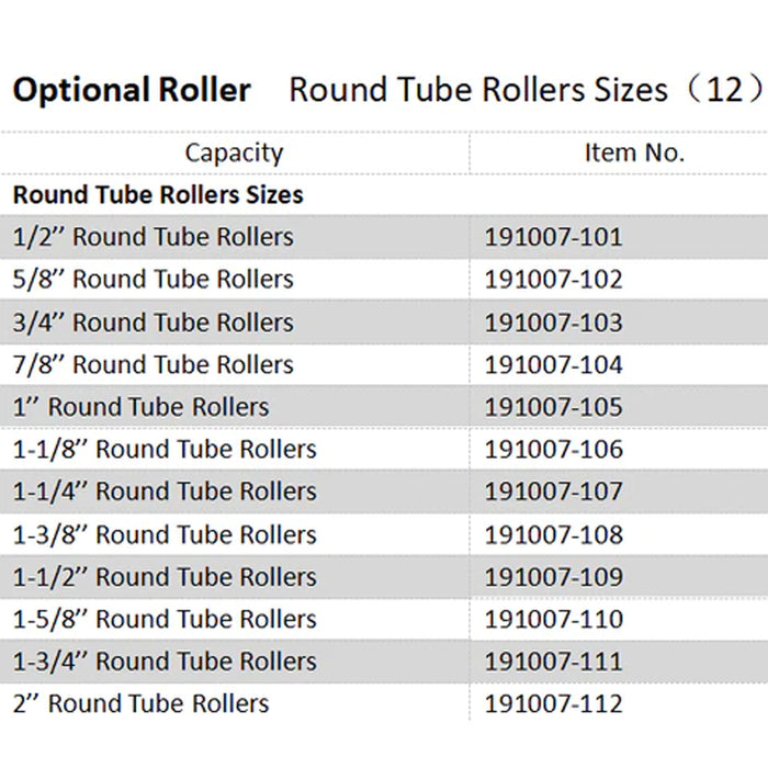 TR-50 Hand Tube Pipe Roller Bender