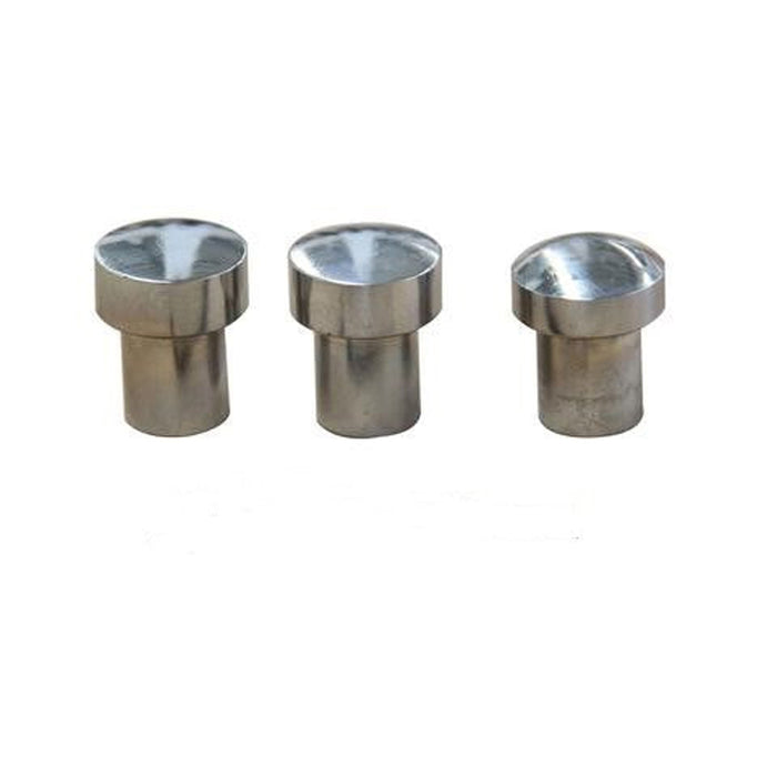 Anvil Dies Set (1", 2", 3") for PPH-500 Pneumatic Planishing Hammer