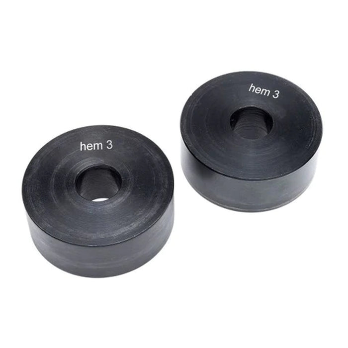 Hem Roll Die Sets for the 173806 RM-36 Bead Roller