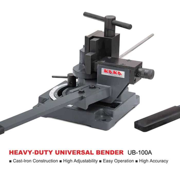 UB-100A Cast-Iron Cold Sheet Metal Flat Bar Universal Bender