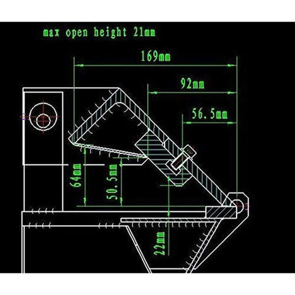 W-2420A 24 Inch 20 Gauge Pan & Box Brake