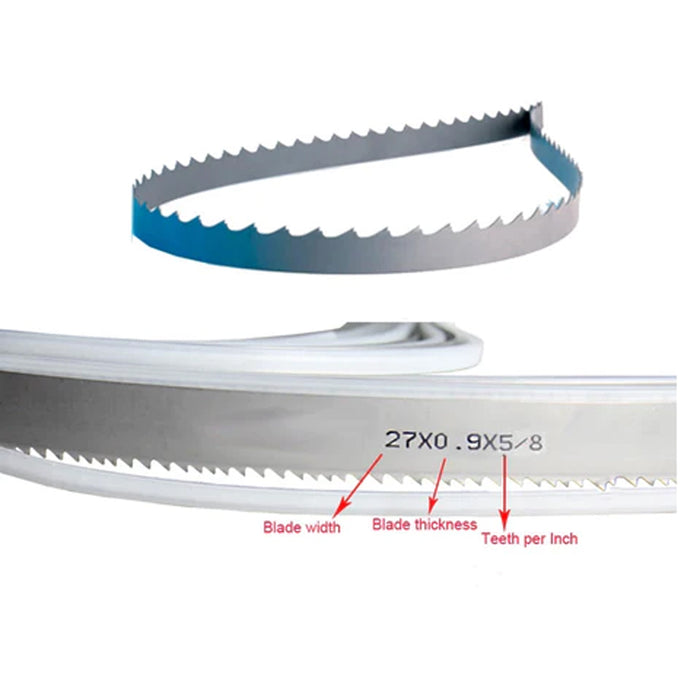 BS-1018B Bi-metal Band Saw Blade 27x0.9x3280mm