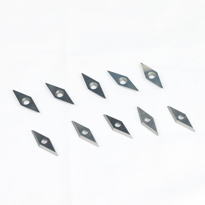 28x10x2.5mm 0.4R Tip Diamond Shape Carbide Inserts, Woodturning Cutter