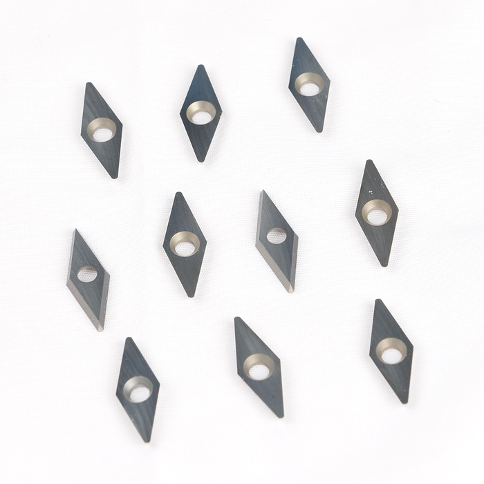 28x10x2.5mm 0.8R Tip Diamond Shape Carbide Inserts, Woodturning Cutter