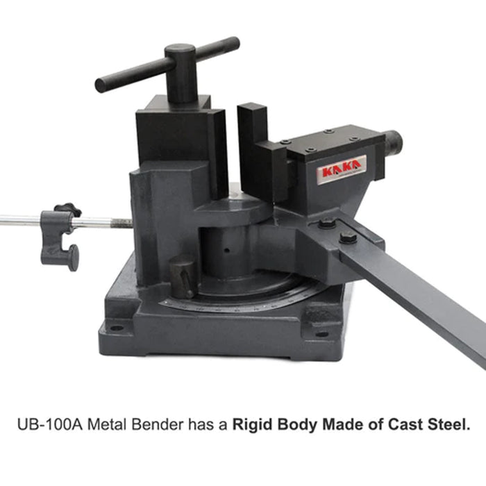UB-100A Cast-Iron Cold Sheet Metal Flat Bar Universal Bender
