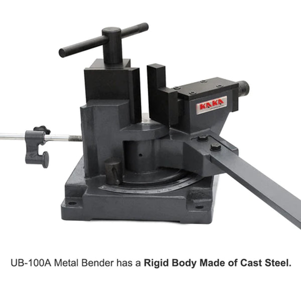 UB-100A Cast-Iron Cold Sheet Metal Flat Bar Universal Bender