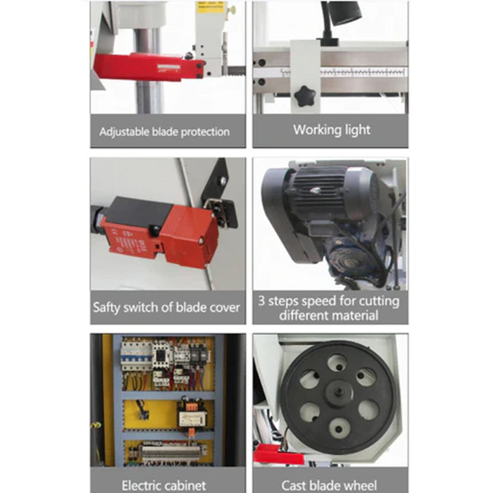 TBK-11A Double Column Horizontal Band Saw Machine 230V-60HZ-3PH